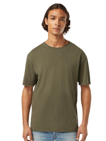 Raw Edge Relaxed Fit T-Shirt